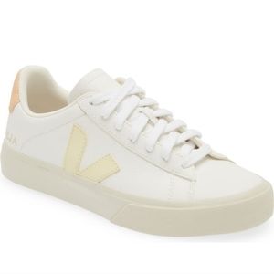 VEJAVeja "Campo Chrome Free" W - Extra White / Sun Peach Size 36 EUR Size 5 US
